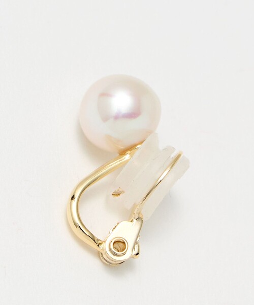 les bonbon（ルボンボン）の「＜les bonbon＞organic パール イヤリング（イヤリング・レディース・ホワイト・FREE）」の7枚目の写真
