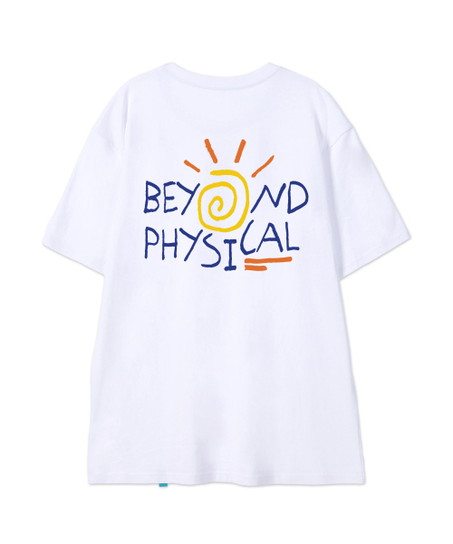 ASTRAL PROJECTION（アストラルプロジェクション）の「[ビヨンドフィジカル]コットンルーズフィット半袖Tシャツ_ホワイト（Tシャツ/カットソー・メンズ・その他・LARGE/MEDIUM/X-LARGE/XX-LARGE）」の3枚目の写真