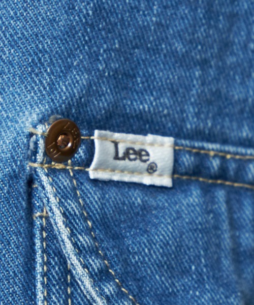 Lee(リー)の「Lee/リー【101周年記念モデル】101 LOOSEFIT COWBOYJACKET(デニムジャケット・レディース・ブルー・MEDIUM/SMALL)」の12枚目の写真