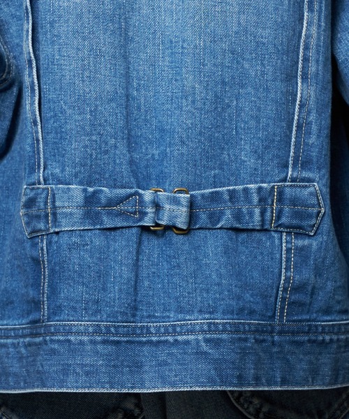 Lee(リー)の「Lee/リー【101周年記念モデル】101 LOOSEFIT COWBOYJACKET(デニムジャケット・レディース・ブルー・MEDIUM/SMALL)」の14枚目の写真