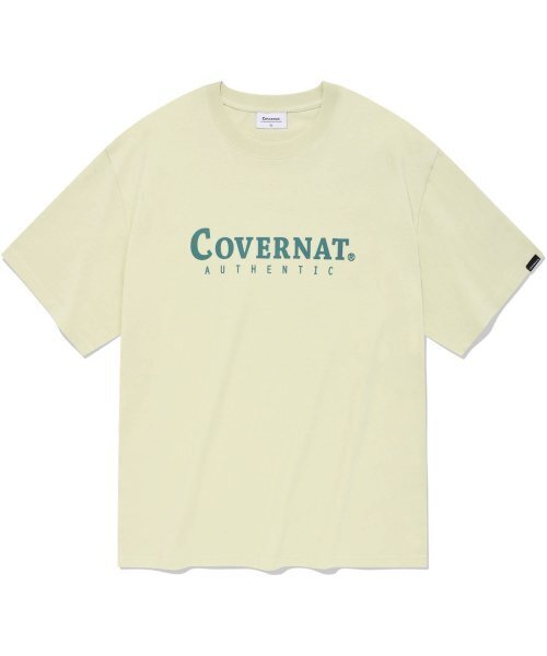 COVERNAT(カバーナット)の「アセンティックロゴTシャツライトグリーン(Tシャツ/カットソー・レディース・その他・SMALL/MEDIUM/LARGE/X-LARGE/X-SMALL)」の1枚目の写真