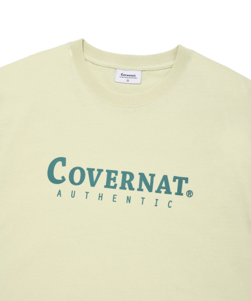 COVERNAT(カバーナット)の「アセンティックロゴTシャツライトグリーン(Tシャツ/カットソー・レディース・その他・SMALL/MEDIUM/LARGE/X-LARGE/X-SMALL)」の3枚目の写真