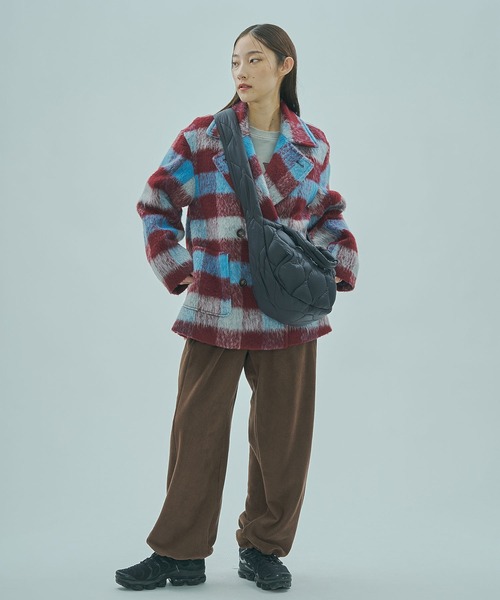 【最終値下】ROSE BUD（ローズバッド）のチェック柄ショートコート 楽天市場】チェックツイードコート／ローズバッド（ROSE BUD） : 丸井