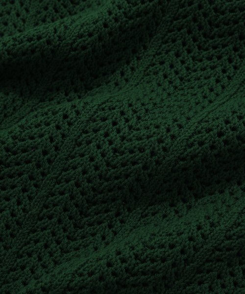 COVERNAT(カバーナット)の「ケーブルラウンドハーフニットグリーン(ニット/セーター・レディース・その他・MEDIUM/LARGE/SMALL/X-LARGE)」の7枚目の写真