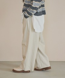 niko and... | ヘリンボンカーブパンツ(その他パンツ)