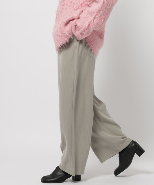 niko and...(ニコアンド)の「ヘリンボンカーブパンツ(その他パンツ・レディース・グレー/ブラック/アイボリー・FREE)」の21枚目の写真