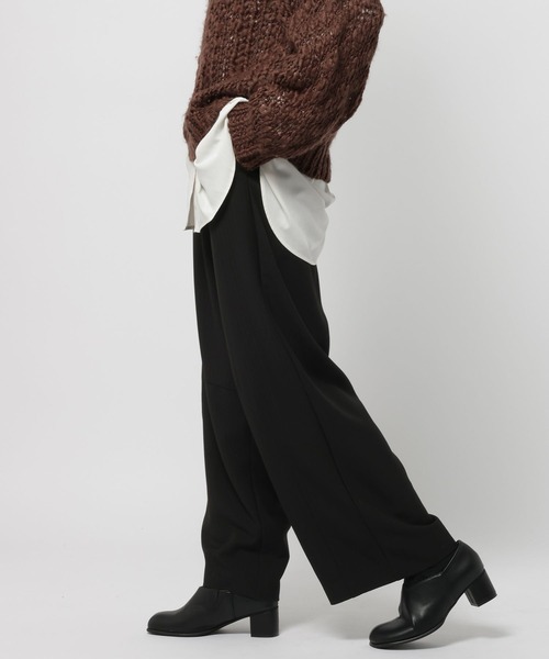 niko and...(ニコアンド)の「ヘリンボンカーブパンツ(その他パンツ・レディース・グレー/ブラック/アイボリー・FREE)」の17枚目の写真