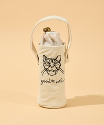 salle de bal（サルデバル）の「【 ＋HayU fabric / ハユ 】 ボトルケース　ネコ　 WHAQG-0004　KOI（水筒）」