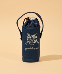 salle de bal（サルデバル）の「【 ＋HayU fabric / ハユ 】 ボトルケース　ネコ　 WHAQG-0004　KOI（水筒）」