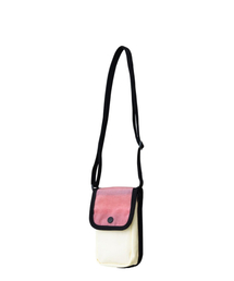 PHONE BAG (PINK+IVORY)
