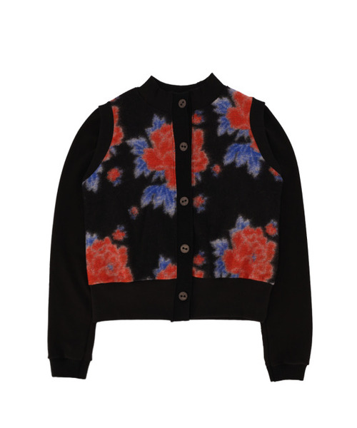 SETSETSET(セットセットセット)の「VINTAGE FLOWER WOOL KNIT CARDIGAN(カーディガン/ボレロ・レディース・その他・SMALL/MEDIUM)」の1枚目の写真