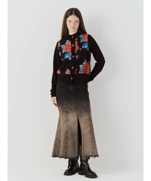 SETSETSET(セットセットセット)の「VINTAGE FLOWER WOOL KNIT CARDIGAN(カーディガン/ボレロ・レディース・その他・SMALL/MEDIUM)」の5枚目の写真