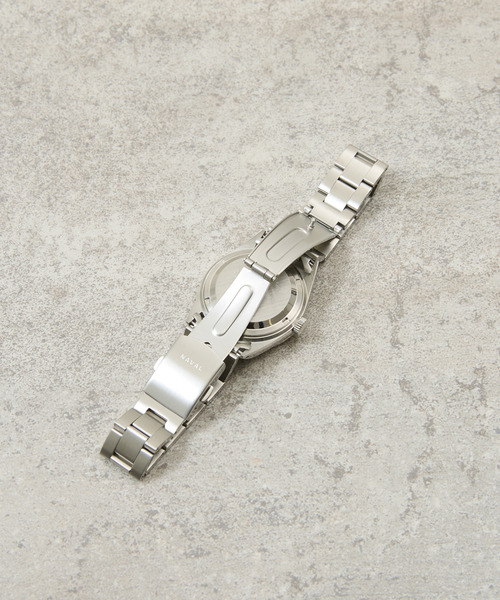 NAVAL WATCH(ナバルウォッチ)の「NAVAL WATCH ナバルウォッチ/ Produced By LOWERCASE PNP SV case Thinner 3Link Metal Strap White Dial w/Vintage White Lume プロデュースバイロウワーケース メカニカル3連メタルバンド腕時計 / FRXF003(アナログ腕時計・メンズ・ホワイト・FREE)」の7枚目の写真