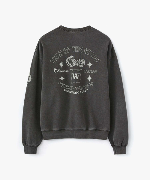 WMC(ダブリューエムシー)の「ジョディアック スウェット_CHARCOAL GREY(スウェット・メンズ・チャコールグレー・MEDIUM/LARGE/X-LARGE)」の3枚目の写真