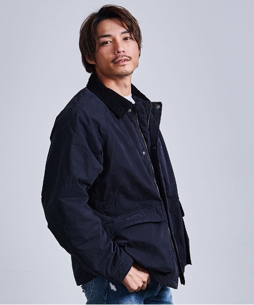 Dickies(ディッキーズ)の「『Dickies/ディッキーズ』CNピーチ薄中綿ワークジャケット(ブルゾン・メンズ・ブラック/オリーブ・LL/L/M)」の3枚目の写真