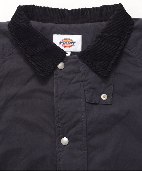 Dickies(ディッキーズ)の「『Dickies/ディッキーズ』CNピーチ薄中綿ワークジャケット(ブルゾン・メンズ・ブラック/オリーブ・LL/L/M)」の12枚目の写真