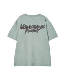 コンツアーグラフィティロゴ半袖Tシャツミント