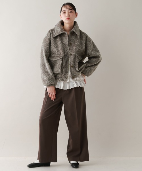 RAGEBLUE(レイジブルー)の「スクエアトゥフラットシューズ(パンプス・レディース・ドット/ブラウン系4/ブラック・MEDIUM/LARGE)」の21枚目の写真