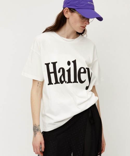 Auntie Rosa Holiday(アンティローザホリデー)の「HaileyプリントTEE(Tシャツ/カットソー・レディース・オフホワイト/チャコールグレー/ライトグレー・FREE)」の16枚目の写真