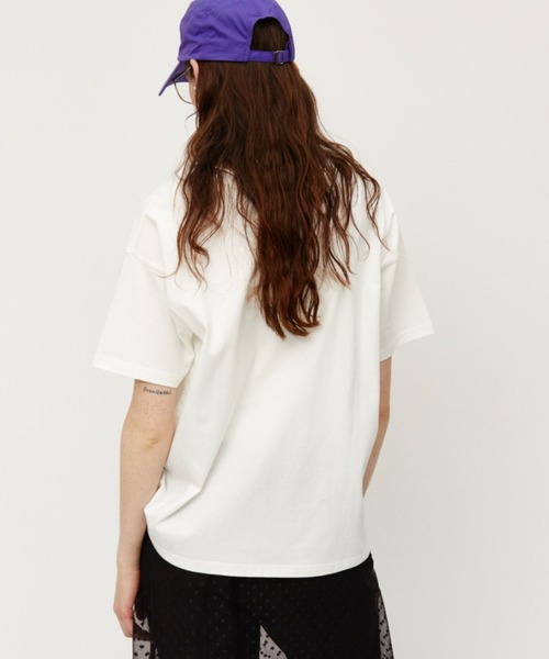 Auntie Rosa Holiday(アンティローザホリデー)の「HaileyプリントTEE(Tシャツ/カットソー・レディース・オフホワイト/チャコールグレー/ライトグレー・FREE)」の18枚目の写真