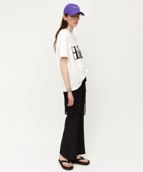 Auntie Rosa Holiday(アンティローザホリデー)の「HaileyプリントTEE(Tシャツ/カットソー・レディース・オフホワイト/チャコールグレー/ライトグレー・FREE)」の21枚目の写真