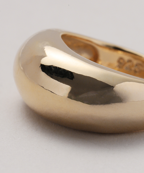 JOURNAL STANDARD relume（ジャーナルスタンダード　レリューム）の「《WEB・一部店舗限定》【relume×Oyama】プックリリング（リング・レディース・ゴールド・13/11）」の8枚目の写真