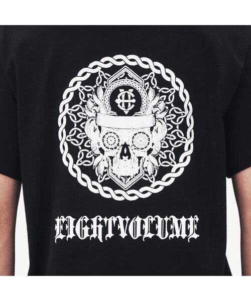 EIGHTVOLUME(エイトボリューム)の「EVマンデラスカルブラックT(Tシャツ/カットソー・メンズ・その他・LARGE/MEDIUM)」の4枚目の写真