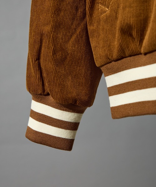 BUTWIN（バトウィン）の「【BUTWIN / バトウィン】コーデュロイスタンジャン（スタジャン・メンズ・ネイビー/ブラウン・M/L）」の12枚目の写真