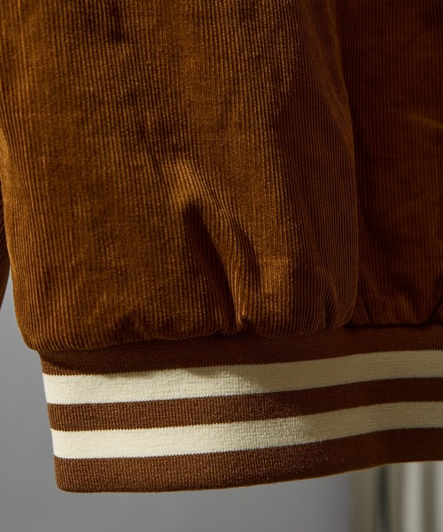 BUTWIN（バトウィン）の「【BUTWIN / バトウィン】コーデュロイスタンジャン（スタジャン・メンズ・ネイビー/ブラウン・M/L）」の13枚目の写真