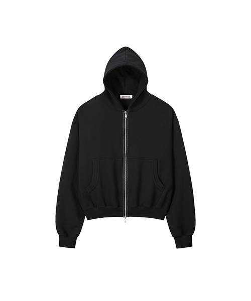 9999ARCHIVE(9999アーカイブ)の「Vintage Big Logo Hood Zip-UP (2WAY)(パーカー・レディース・ブラック・2/3)」の1枚目の写真