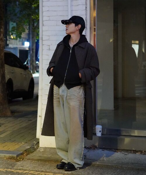 9999ARCHIVE(9999アーカイブ)の「Vintage Big Logo Hood Zip-UP (2WAY)(パーカー・レディース・ブラック・2/3)」の15枚目の写真