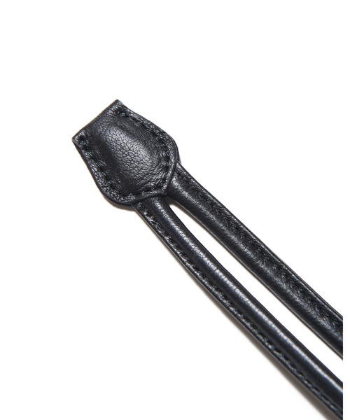 SOPHNET.（ソフネット）の「LEATHER MINI SHOULDER POUCH（ショルダーバッグ・メンズ・ブラック・FREE）」の8枚目の写真