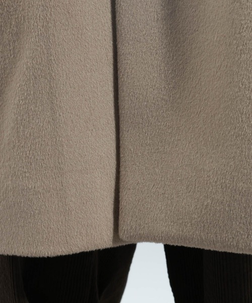 BAYFLOW（ベイフロー）の「ウールライクスタンドコート（その他アウター・メンズ・チャコール/キャメル・MEDIUM/LARGE）」の17枚目の写真