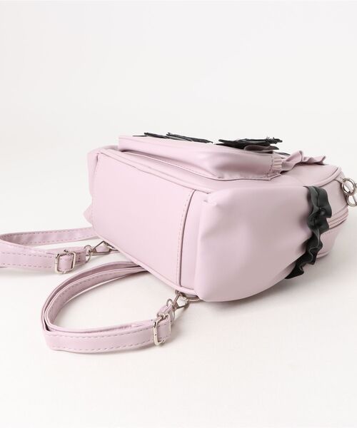Mayree(メイリー)の「【urge select】ねこ耳×りぼん ゴスロリ リュック(バックパック/リュック・レディース・ベビーピンク/ブラック・FREE)」の4枚目の写真