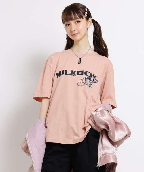 MILKBOY(ミルクボーイ)の「SO WHAT Tシャツ(Tシャツ/カットソー・レディース・A/B/C・L/S)」の3枚目の写真