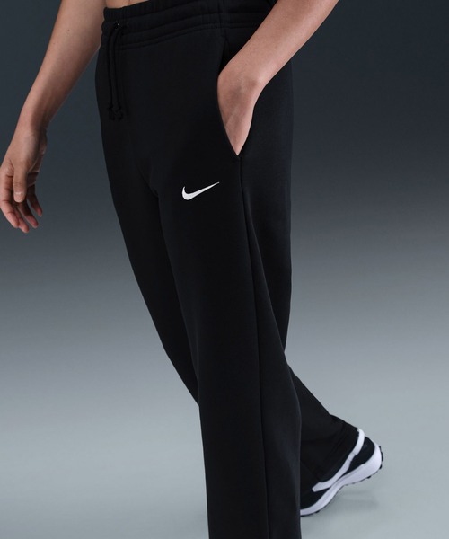 NIKE(ナイキ)の「NIKE AS W NSW PHNX FLC HR PANT WID / ナイキ ウィメンズ NSW フェニックス フリース HR OS パンツ WID 【SP】(スウェットパンツ・レディース・ブラック/グレー・L/M/S)」の14枚目の写真