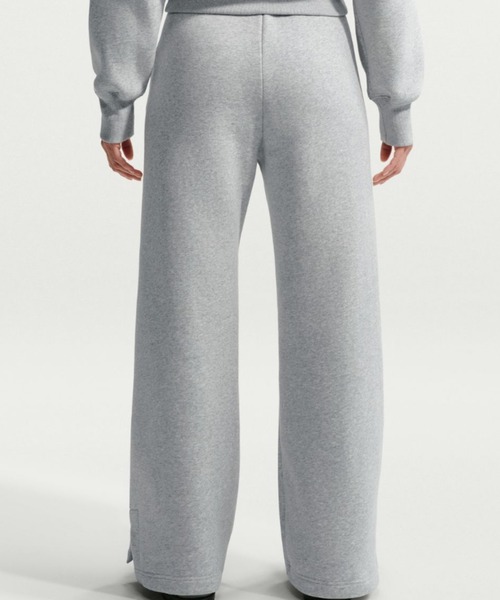 NIKE(ナイキ)の「NIKE AS W NSW PHNX FLC HR PANT WID / ナイキ ウィメンズ NSW フェニックス フリース HR OS パンツ WID 【SP】(スウェットパンツ・レディース・ブラック/グレー・L/M/S)」の9枚目の写真