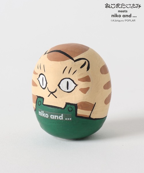 ねこまたごよみ】コラボ 張り子みくじ（インテリア雑貨）｜niko and