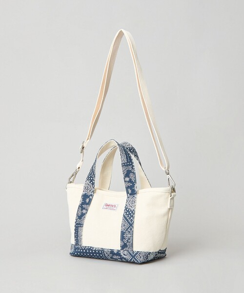 SMITH'S(スミス)の「SMITH'S(スミス)別注ミニトート(トートバッグ・メンズ・ブラック/ベージュ/ネイビー・FREE)」の8枚目の写真