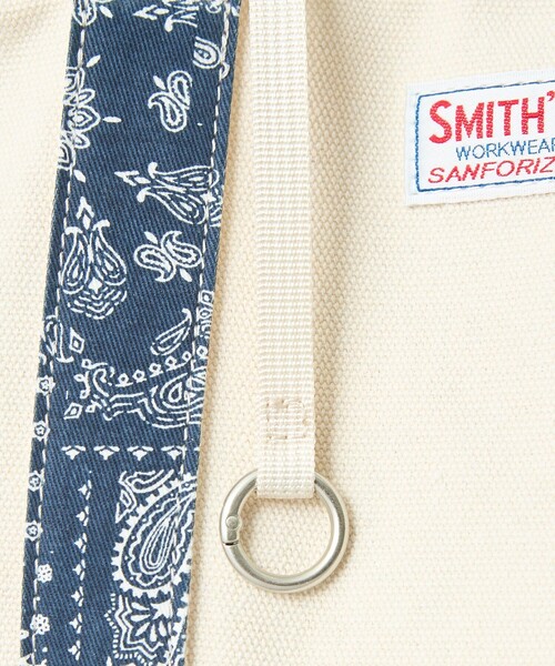 SMITH'S(スミス)の「SMITH'S(スミス)別注ミニトート(トートバッグ・メンズ・ブラック/ベージュ/ネイビー・FREE)」の14枚目の写真