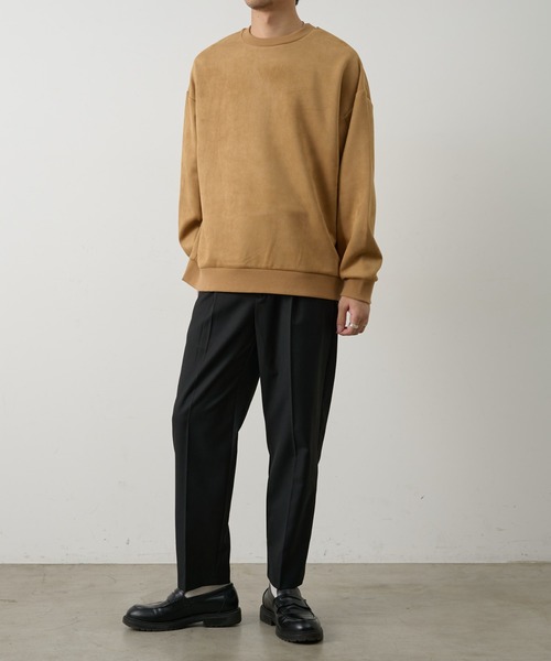 COLONY 2139(コロニートゥーワンスリーナイン)の「コンフォートツイルテーパードスラックス(スラックス・メンズ・ブラウン/グレー/ブラック・LARGE/MEDIUM)」の9枚目の写真