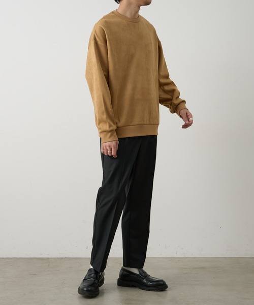 COLONY 2139(コロニートゥーワンスリーナイン)の「コンフォートツイルテーパードスラックス(スラックス・メンズ・ブラウン/グレー/ブラック・LARGE/MEDIUM)」の11枚目の写真