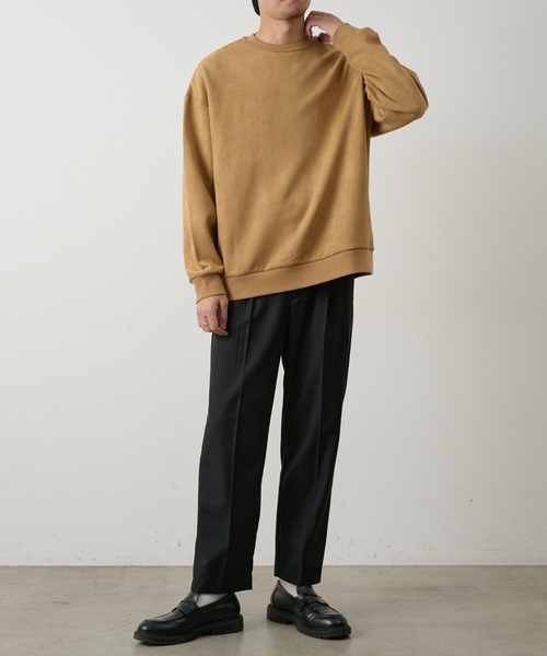 COLONY 2139(コロニートゥーワンスリーナイン)の「コンフォートツイルテーパードスラックス(スラックス・メンズ・ブラウン/グレー/ブラック・LARGE/MEDIUM)」の8枚目の写真