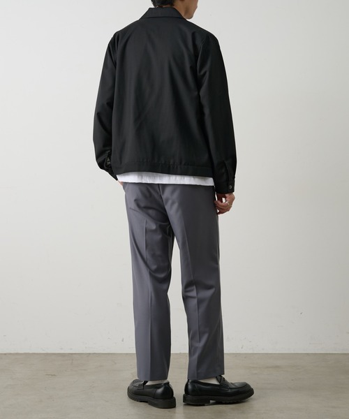 COLONY 2139(コロニートゥーワンスリーナイン)の「コンフォートツイルテーパードスラックス(スラックス・メンズ・ブラウン/グレー/ブラック・LARGE/MEDIUM)」の18枚目の写真