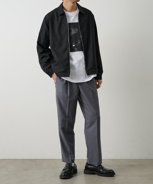 COLONY 2139(コロニートゥーワンスリーナイン)の「コンフォートツイルテーパードスラックス(スラックス・メンズ・ブラウン/グレー/ブラック・LARGE/MEDIUM)」の19枚目の写真