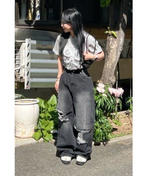 Midnight Move(ミッドナイトムーブ)の「bl fit pants (black)(デニムパンツ・レディース・その他・S/M)」の15枚目の写真