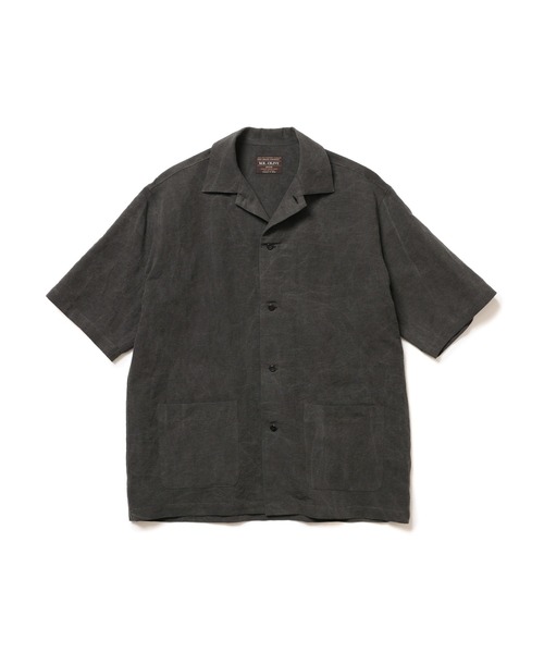 MR.OLIVE（ミスターオリーブ）の「VINTAGE C/L WEATHER / SHORT/S SERVICE SHIRT /M261122（シャツ/ブラウス・メンズ・ブラック/ブラウン・SMALL/MEDIUM/LARGE）」の6枚目の写真
