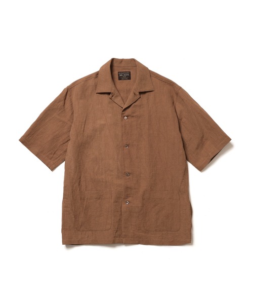 MR.OLIVE（ミスターオリーブ）の「VINTAGE C/L WEATHER / SHORT/S SERVICE SHIRT /M261122（シャツ/ブラウス・メンズ・ブラック/ブラウン・SMALL/MEDIUM/LARGE）」の8枚目の写真