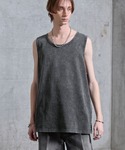 SERACE（セラス）の「【SERACE】Loose side slit layered tank top / ルーズサイドスリットレイヤードタンクトップ（タンクトップ・L）」