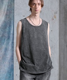 SERACE（セラス）の「【SERACE】Loose side slit layered tank top / ルーズサイドスリットレイヤードタンクトップ（タンクトップ）」